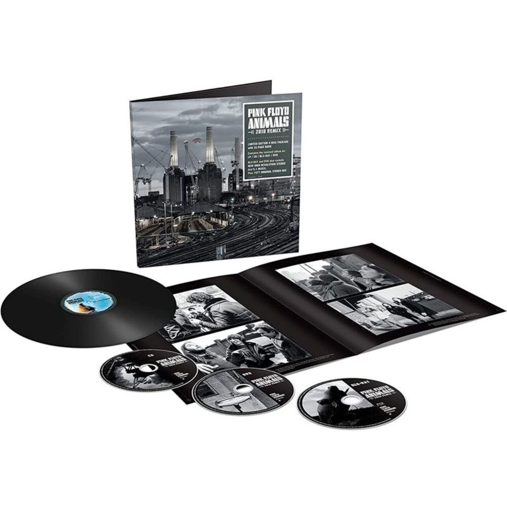 Pink Floyd - Animals (2018 Remix)  Deluxe Limited LP / CD / BR / DVD  LP LP